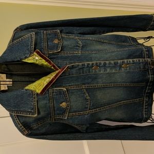 Embellished denim jacket
